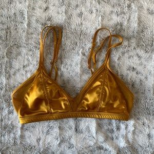 Aerie Satin Strappy Bralette